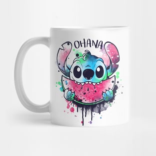 Ohana watercolormelon Mug